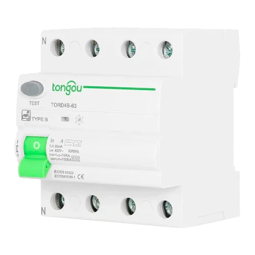 Diferencial Tipo B 4P 32A 30mA Tongou TORD4B-63