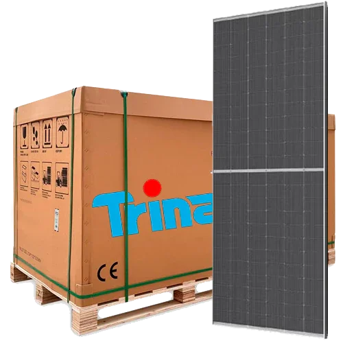 Palette 36 bifaziale Solarmodule Trina 590W NEG18C.20 Vertex S+