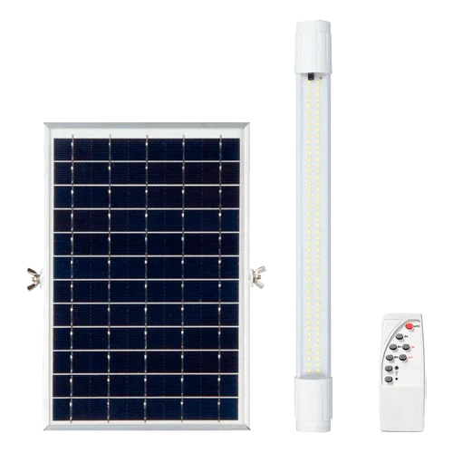 Tubo LED Solar 50 cm 800 lúmenes com comando JND-7427S
