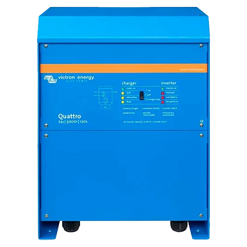 Inversor con Cargador Victron Quattro 24V 5000VA 24/5000/120-100/100