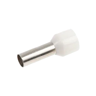 Insulated Hollow Ferrule Sofamel 0.5 mm² APF-0,50/8 White