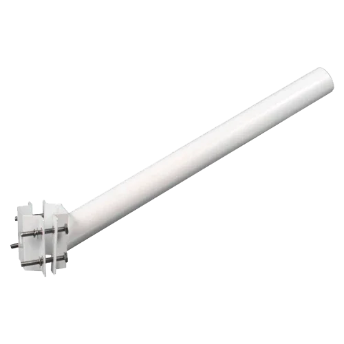 Support de lampadaire solaire blanc 47mm poteau ou mur JND-77861
